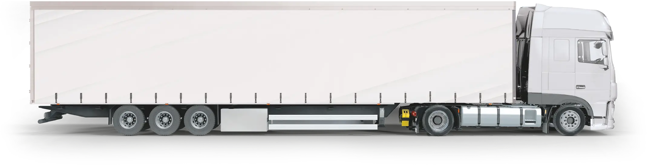 Сцепка с тентом, шторой, термоприцеп, прицеп типа MEGA;